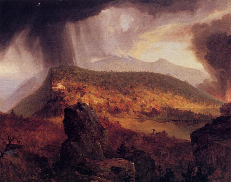 Thomas Cole Catskill Mountain Sweden oil painting art